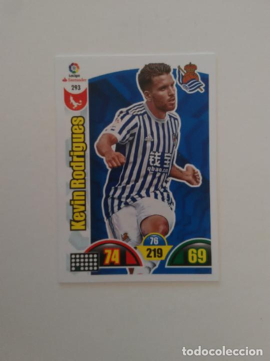 Sammelleidenschaft Sport: 293 KEVIN RODRIGUES REAL SOCIEDAD CROMO TARJETA LIGA FUTBOL PANINI ADRENALYN 2017-2018 17-18