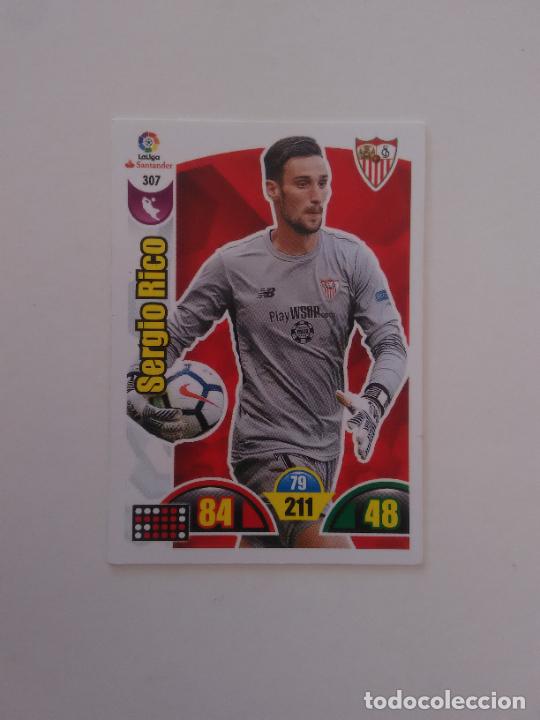 Sammelleidenschaft Sport: 307 SERGIO RICO SEVILLA CROMO TARJETA LIGA FUTBOL PANINI ADRENALYN 2017-2018 17-18