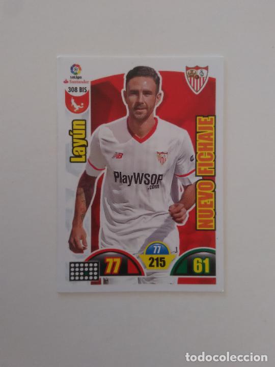Sammelleidenschaft Sport: 308 BIS LAYUN FICHAJE SEVILLA CROMO TARJETA LIGA FUTBOL PANINI ADRENALYN 2017-2018 17-18