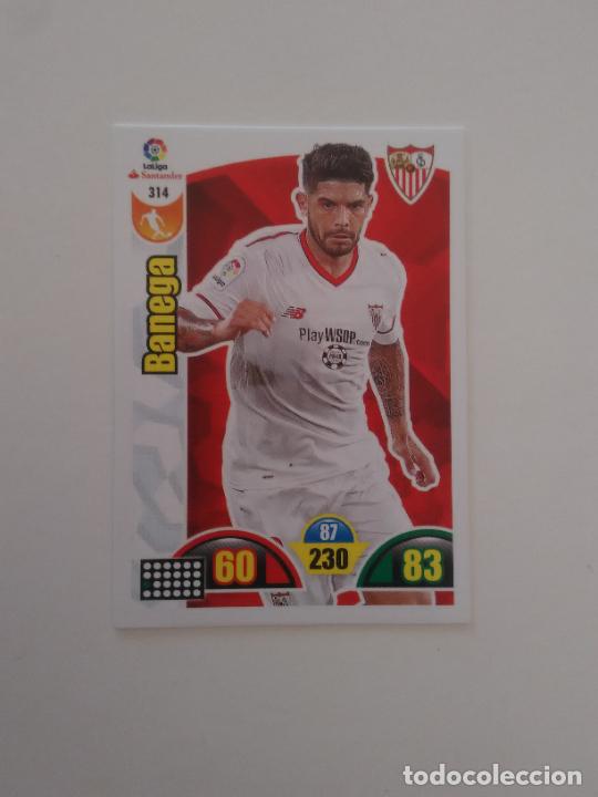 Collectionnisme sportif: 314 BANEGA SEVILLA CROMO TARJETA LIGA FUTBOL PANINI ADRENALYN 2017-2018 17-18