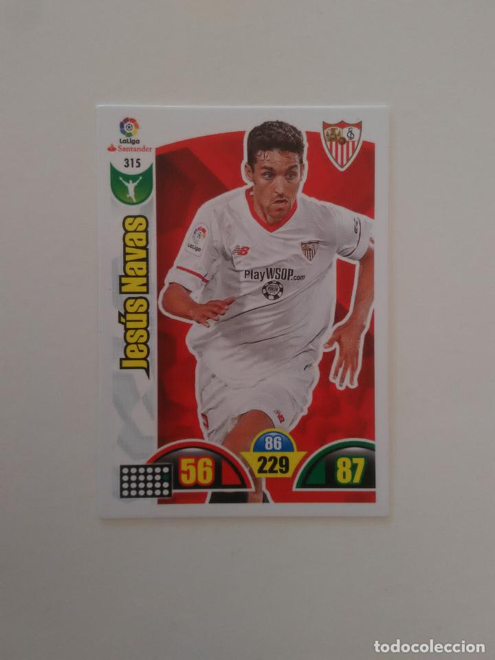 Collectionnisme sportif: 315 JES&Uacute;S NAVAS SEVILLA CROMO TARJETA LIGA FUTBOL PANINI ADRENALYN 2017-2018 17-18