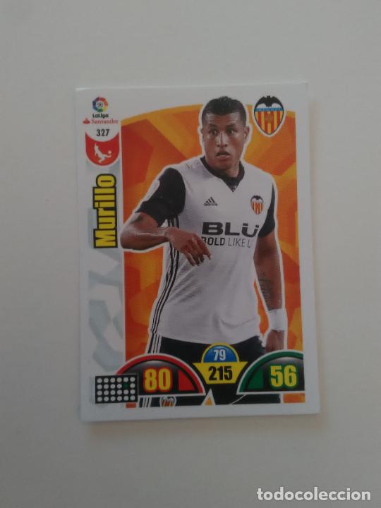 Sammelleidenschaft Sport: 327 MURILLO VALENCIA CROMO TARJETA LIGA FUTBOL PANINI ADRENALYN 2017-2018 17-18