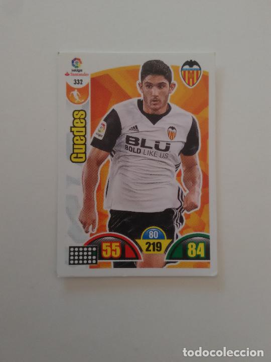 Sammelleidenschaft Sport: 332 GUEDES VALENCIA CROMO TARJETA LIGA FUTBOL PANINI ADRENALYN 2017-2018 17-18
