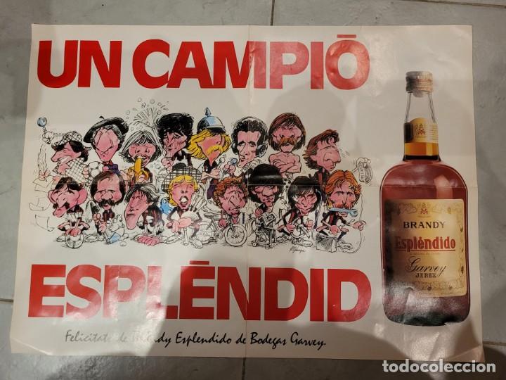 Coleccionismo deportivo: Poster Bar&ccedil;a Un campi&oacute; Esplendid C - Foto 1