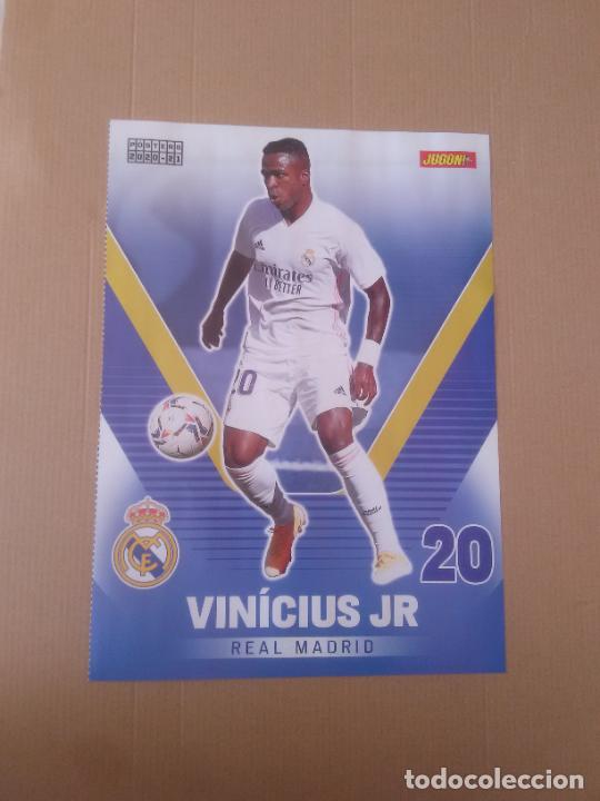 Sammelleidenschaft Sport: VINICIUS REAL MADRID BUDIMIR OSASUNA DOBLE P&Oacute;STER 1 P&Aacute;GINA REVISTA JUG&Oacute;N 2020-2021 LIGA 20-21