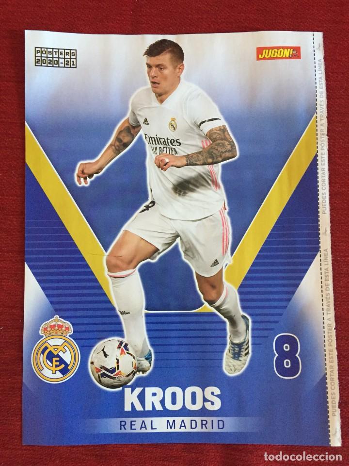 Sammelleidenschaft Sport: CARTEL POSTER REVISTA JUGON TONI KROOS + EN-NESYRI SEVILLA LIGA 2020 2021