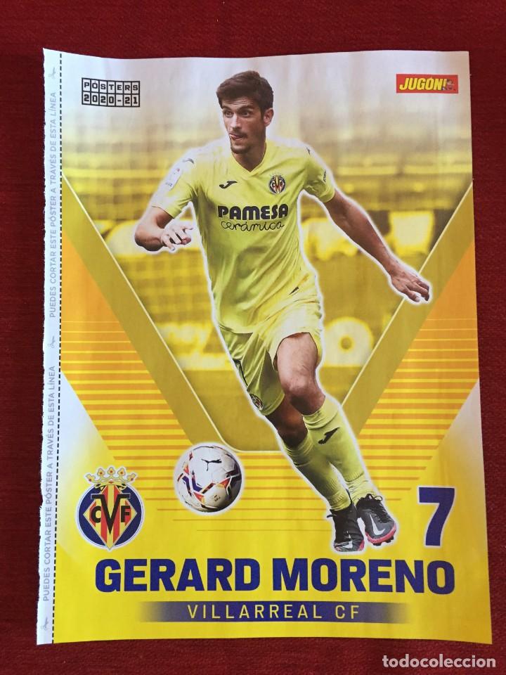 Sammelleidenschaft Sport: CARTEL POSTER REVISTA JUGON GERARD MORENO VILLARREAL LIGA 2020 2021