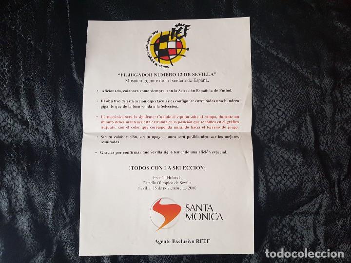 Coleccionismo deportivo: P&oacute;ster Mosaico partido Selecci&oacute;n Espa&ntilde;ola en Sevilla
