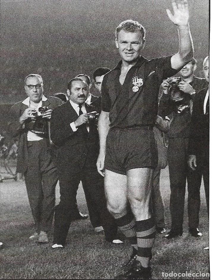 Coleccionismo deportivo: Recorte de KUBALA el d&iacute;a de su homenaje - Foto 1