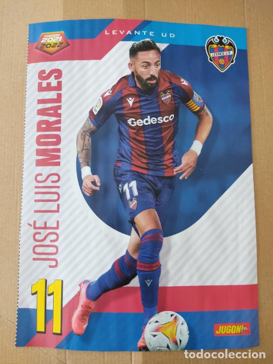 Sammelleidenschaft Sport: MORALES LEVANTE EQUIPO ALINEACI&Oacute;N VILLARREAL DOBLE P&Oacute;STER 1 P&Aacute;G REVISTA JUG&Oacute;N 2021-2022 LIGA 21-22