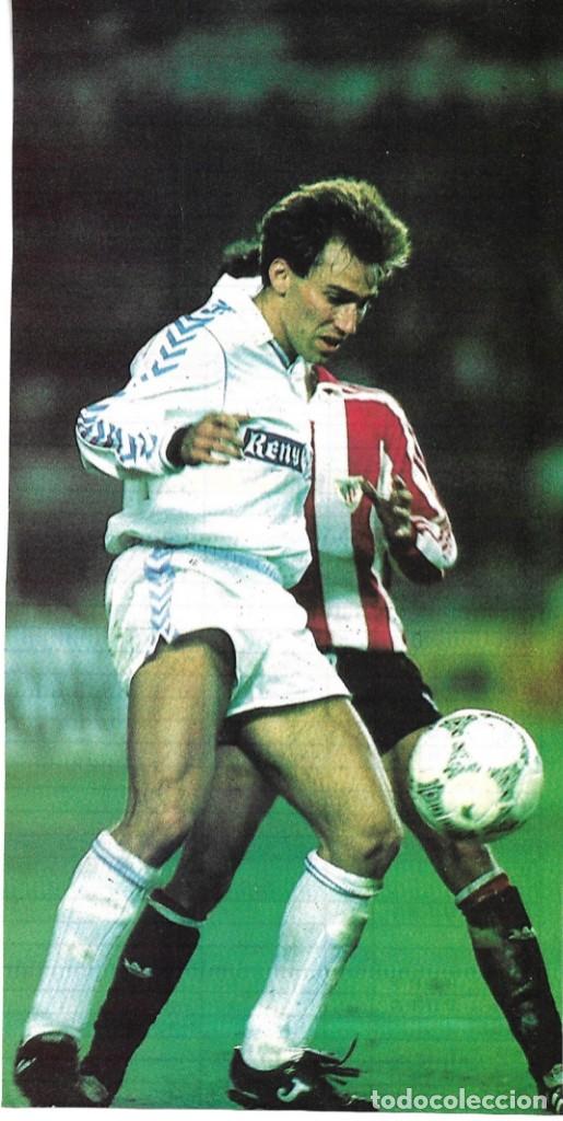 Sammelleidenschaft Sport: REAL MADRID: Recorte de MART&Iacute;N V&Aacute;ZQUEZ. 1990