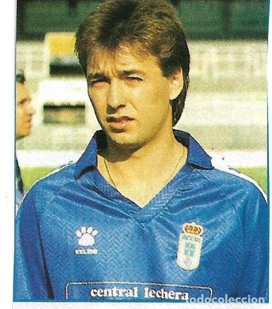 Sammelleidenschaft Sport: REAL OVIEDO: Recorte de GASPAR. 1990