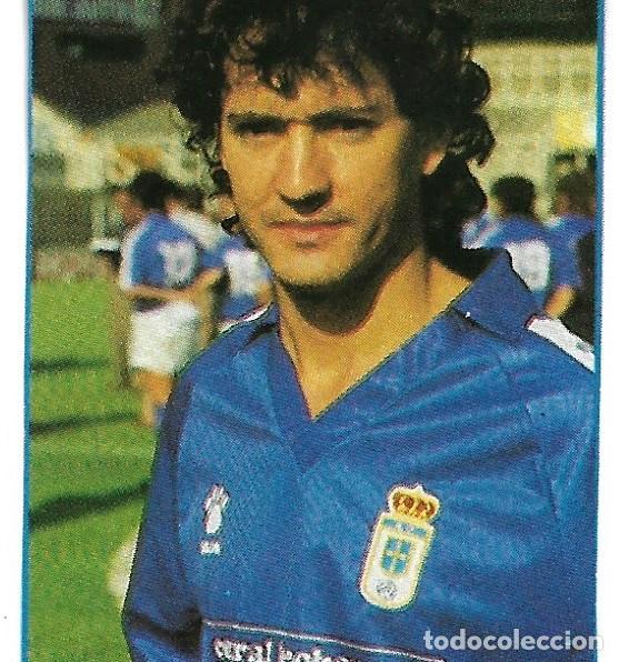 Sammelleidenschaft Sport: REAL OVIEDO: Recorte de BERTO. 1990