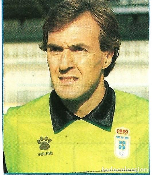 Sammelleidenschaft Sport: REAL OVIEDO: Recorte de ZUBELDIA. 1990
