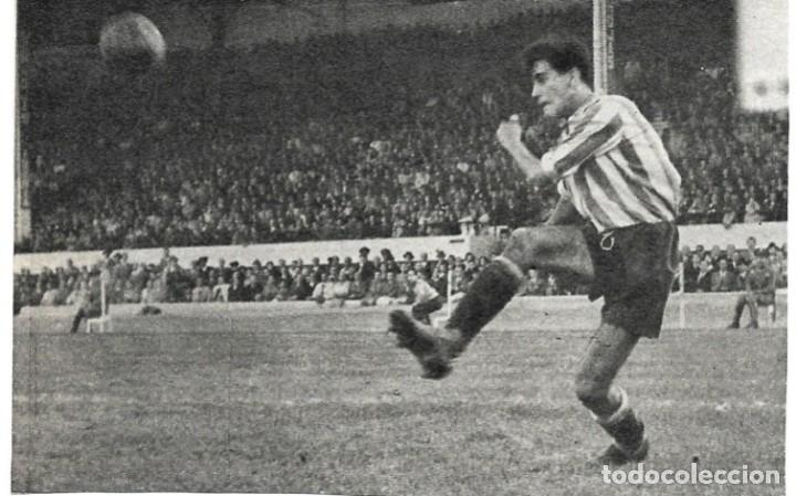 Sammelleidenschaft Sport: ATL&Eacute;TICO DE MADRID: Recorte de ESCUDERO en acci&oacute;n