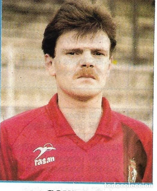 Sammelleidenschaft Sport: BURGOS CF: Recorte de GONZALO. 1990