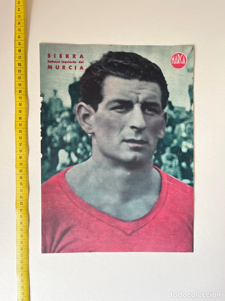Collezionismo sportivo: POSTER SIERRA REAL MURCIA MARCA A&Ntilde;OS 40