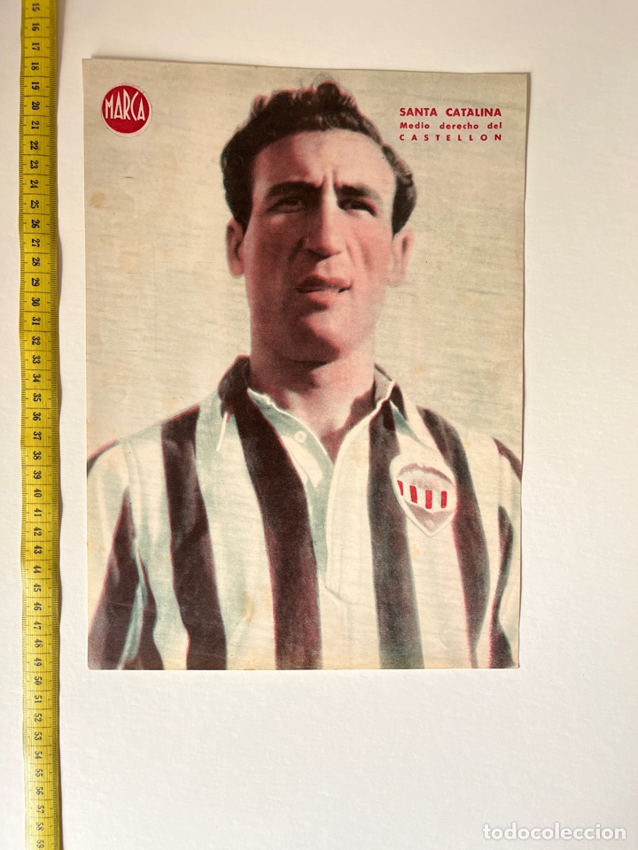 Collezionismo sportivo: POSTER SANTA CATALINA CASTELLON MARCA A&Ntilde;OS 40