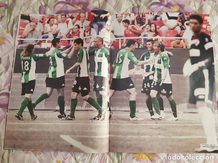 Collectionnisme sportif: P&oacute;ster Sobis, Ed&uacute;, Juanito, Rivera, Maldonado,... (Real Betis) Revista Mediapunta