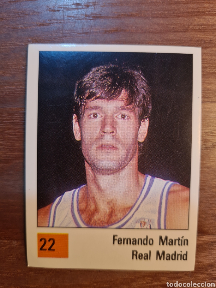 Collectionnisme sportif: PANINI BASKET 90 ACB CROMO 22 FERNANDO MARTIN NUEVO