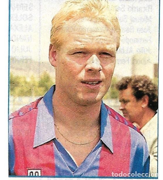 Coleccionismo deportivo: BAR&Ccedil;A: Recorte de KOEMAN. 1990 - Foto 1
