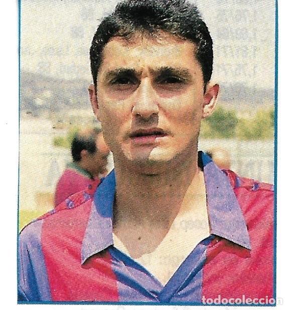 Collectionnisme sportif: BAR&Ccedil;A: Recorte de VALVERDE. 1990