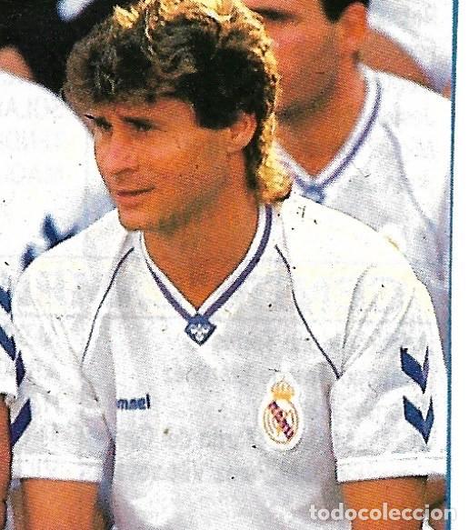 Collectionnisme sportif: REAL MADRID: Recorte de TENDILLO. 1990