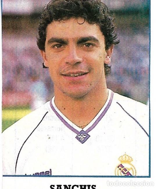 Collectionnisme sportif: REAL MADRID: Recorte de SANCH&Iacute;S.1990