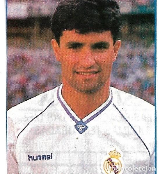 Collectionnisme sportif: REAL MADRID: Recorte de MICHEL.1990