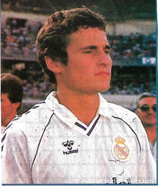 Collectionnisme sportif: REAL MADRID: Recorte de Paco LLORENTE1990