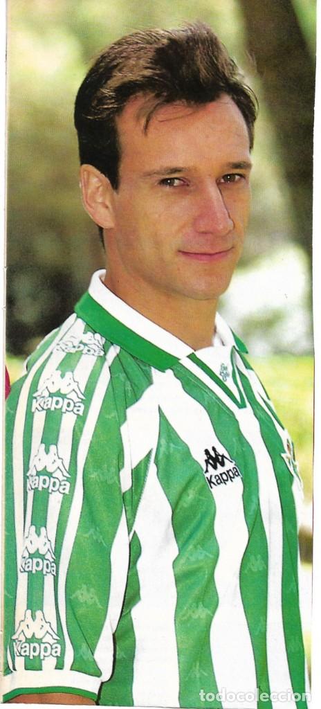 Collectionnisme sportif: REAL BETIS BALOMPI&Eacute;: Gran recorte de ALFONSO. A&ntilde;os 90