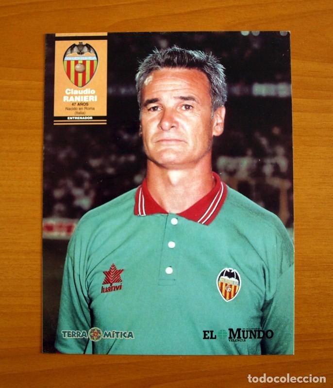 Collectionnisme sportif: Valencia - Claudio Ranieri, Entrenador -Temporada 1998-1999, 98-99 - Foto L&aacute;mina del Diario El Mundo
