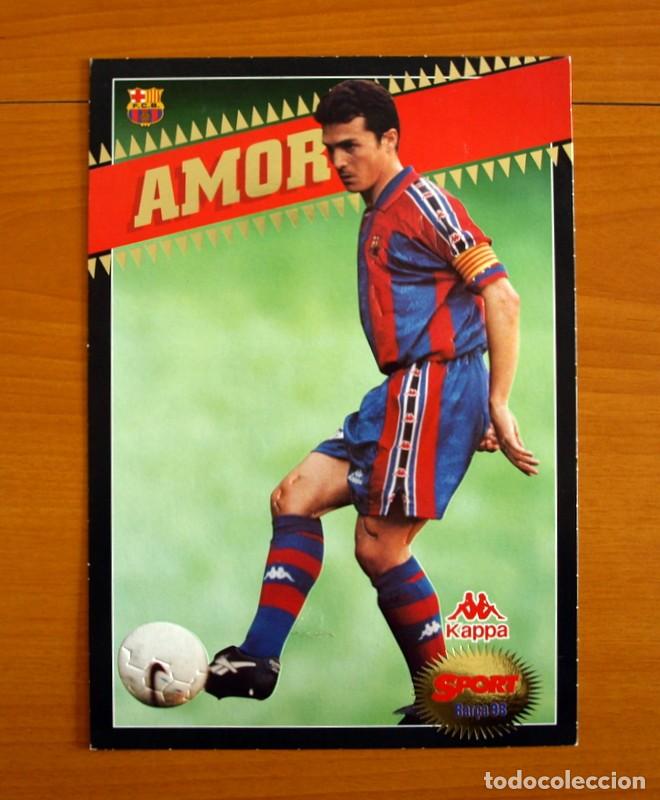 Sammelleidenschaft Sport: Barcelona - Amor -Temporada Bar&ccedil;a 1997-1998, 97-98 - Foto Postales Gigantes del Diario Sport