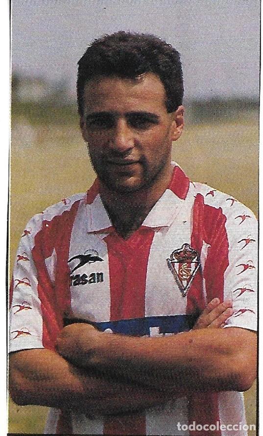 Collectionnisme sportif: REAL SPORTING DE GIJ&Oacute;N: Recorte de NARCISO. Hacia 1990
