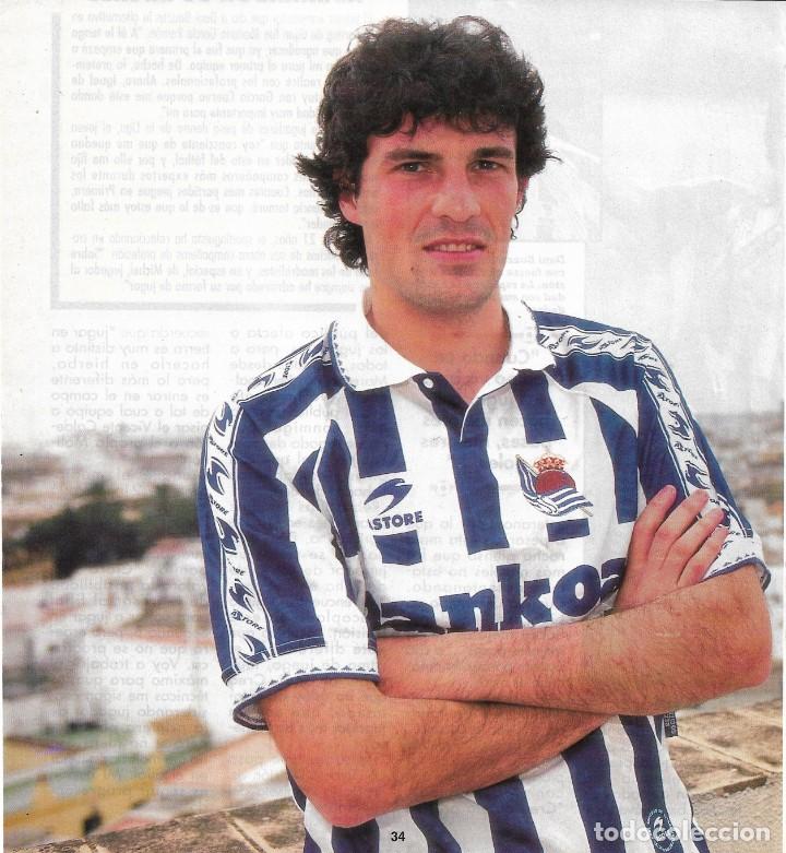 Collectionnisme sportif: REAL SOCIEDAD: Gran recorte de ARANZ&Aacute;BAL A&ntilde;os 90
