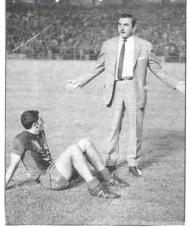 Collectionnisme sportif: REAL MADRID: Recorte de MIGUEL MU&Ntilde;OZ en una pr&oacute;rroga de 1967