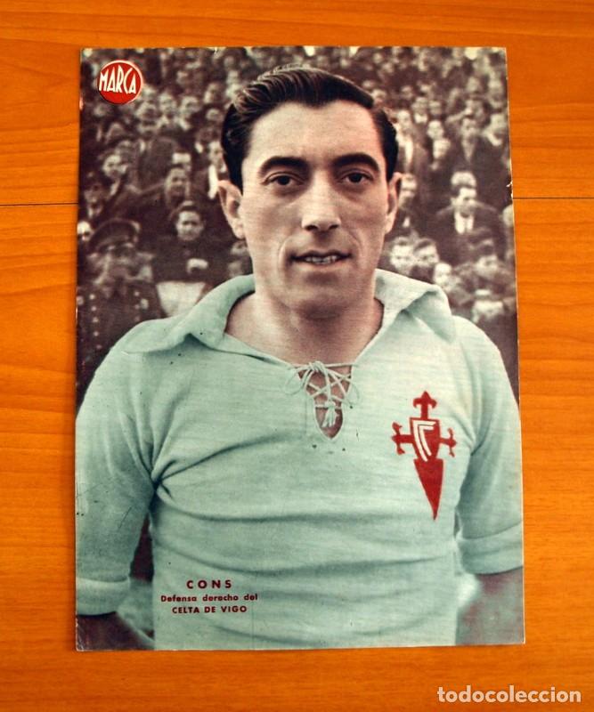 Collectionnisme sportif: Celta de Vigo - Cons Defesa Derecho - L&aacute;mina de Marca a&ntilde;os 40 - Tama&ntilde;o 23,5x32 cm.