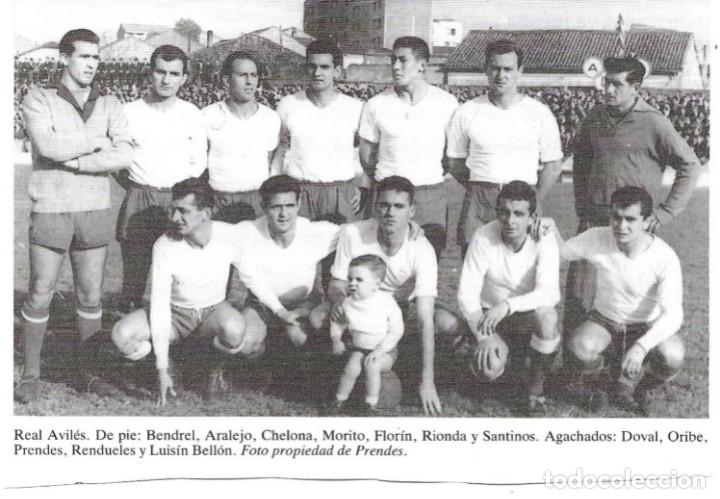 Collectionnisme sportif: REAL AVIL&Eacute;S: Recorte de un equipo de 1960