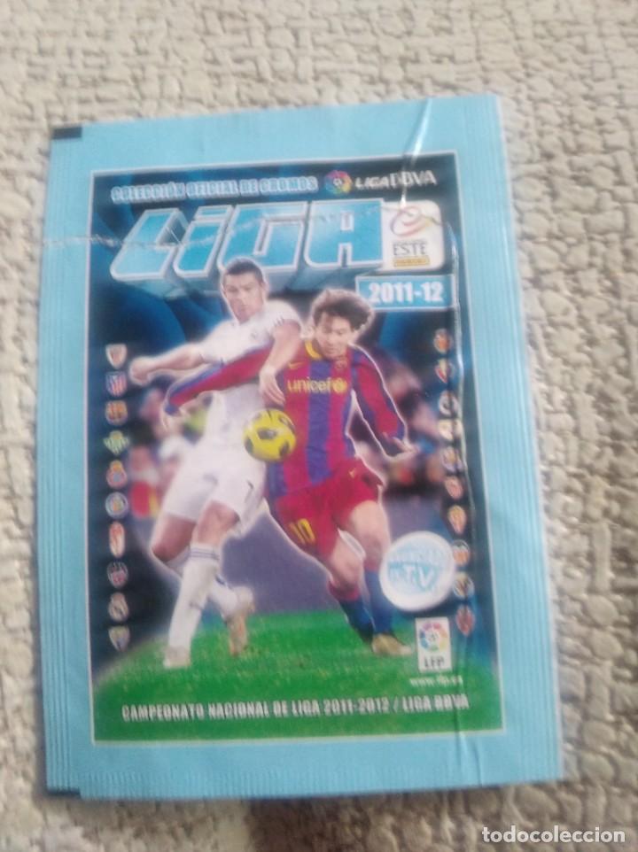 Collectionnisme sportif: Cromos Sobre vac&iacute;o futbol 2011-2012