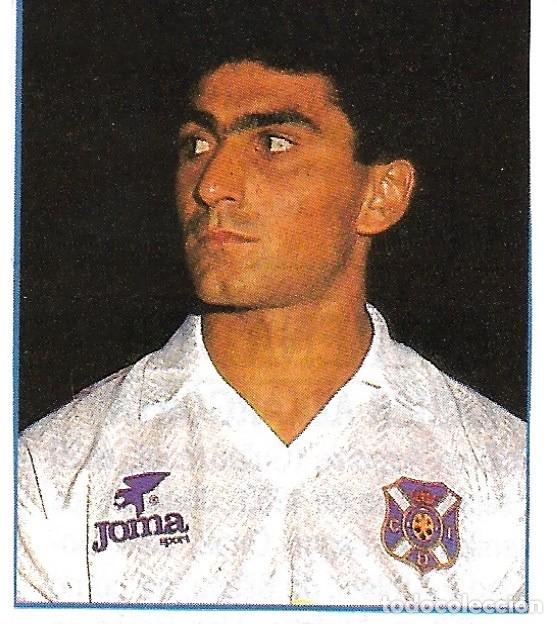 Collectionnisme sportif: CD. TENERIFE: Recorte de LU&Iacute;S DELGADO.1990