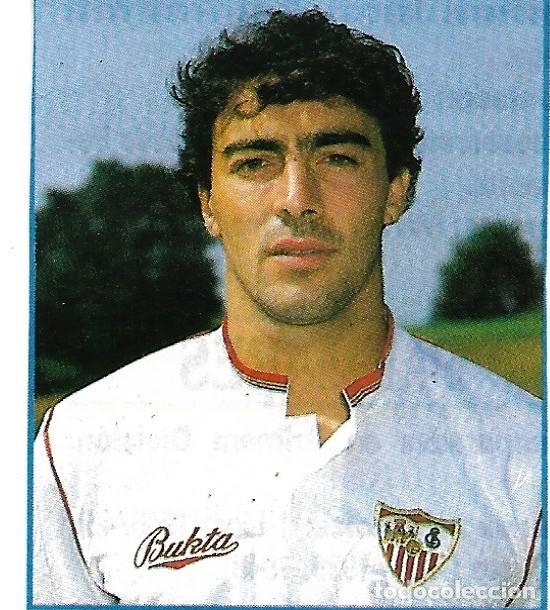 Coleccionismo deportivo: SEVILLA CF: Recorte de SERRANO. 1990 - Foto 1