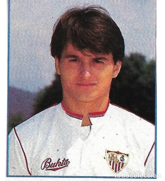 Coleccionismo deportivo: SEVILLA CF: Recorte de CONTE. 1990 - Foto 1