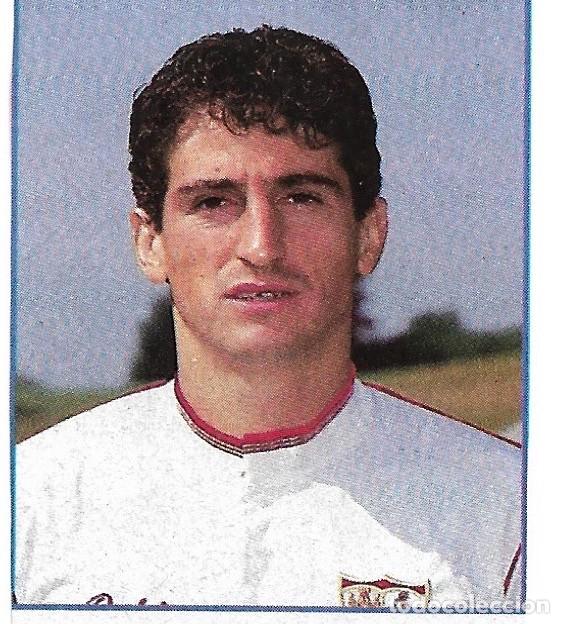 Coleccionismo deportivo: SEVILLA CF: Recorte de Manolo JIM&Eacute;NEZ. 1990 - Foto 1