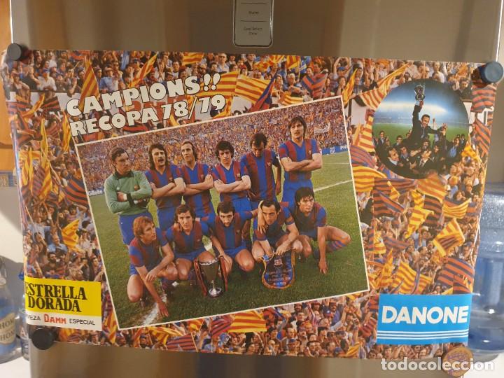 Coleccionismo deportivo: CARTEL DEL CAMPIO RECOPA DEL 78/79