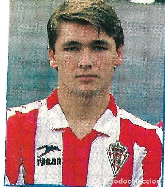 Collectionnisme sportif: REAL SPORTING DE GIJ&Oacute;N: Recorte de LUHOVY. 1990