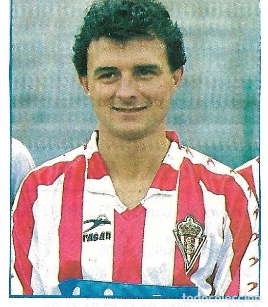 Collectionnisme sportif: REAL SPORTING DE GIJ&Oacute;N: Recorte de &Oacute;SCAR. 1990