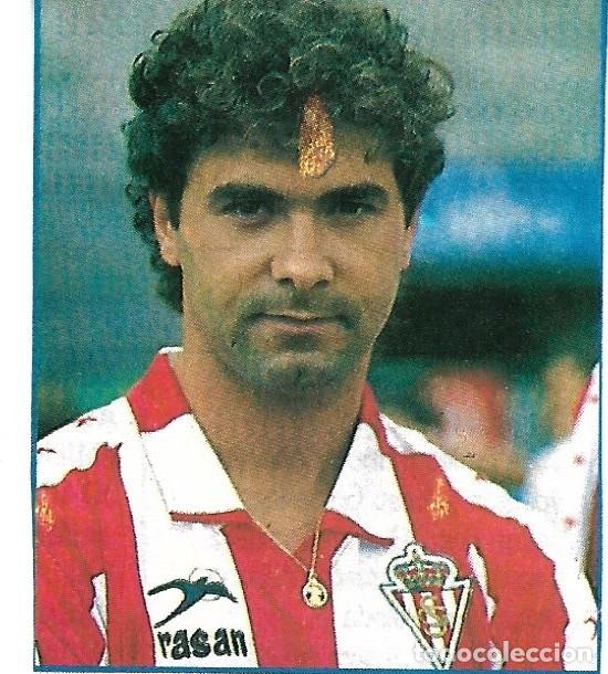 Coleccionismo deportivo: REAL SPORTING DE GIJ&Oacute;N: Recorte de CALLEJA. 1990