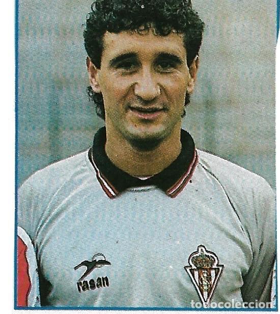 Coleccionismo deportivo: REAL SPORTING DE GIJON: Recorte de ISIDRO. 1990