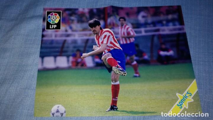 Coleccionismo deportivo: P&oacute;ster Caminero , Atl&eacute;tico de Madrid a&ntilde;o 1994 , Sonrics