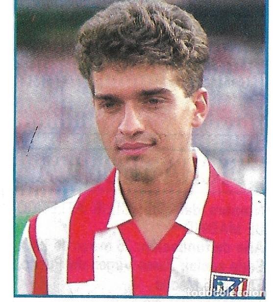 Coleccionismo deportivo: ATL&Eacute;TICO DE MADRID: Recorte de GUERRERO. 1990